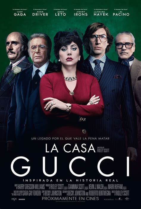 casa de Gucci película completa